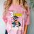 Dinosaur Graduation Cap Gown 3rd Grade Graduate Nailed It Comfort Color Blast T-Shirt Clay