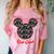 Disney Graduation Rad Grad Comfort Color Blast T-Shirt Clay