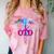 Doctor Of Occupational Therapy OTD Caduceus Graduation Comfort Color Blast T-Shirt Clay