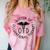 Doctor Of Occupational Therapy Therapist OTD Graduation Comfort Color Blast T-Shirt Clay