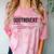 Dogtrovert Definition Dog Lover Introvert Women Men Comfort Color Blast T-Shirt Clay