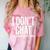 I Don't Chat I'Ve Used Up All My Words Introvert Humor Premium Comfort Color Blast T-Shirt Clay