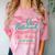 DSW Graduation So She Became A Doctor Of Social Work Comfort Color Blast T-Shirt Clay