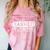 Earned Not Given Police Graduation Deputy Sheriff Comfort Color Blast T-Shirt Clay
