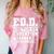 EdD Doctor Of Education In Progress EdD Graduation Comfort Color Blast T-Shirt Clay
