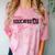 Educated Af Graduation T Shirt Comfort Color Blast T-Shirt Clay