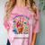 Elder Emo Nostalgia Skeleton Hand Comfort Color Blast T-Shirt Clay