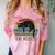 Ew People Cat Lazy Introvert Anti Social Comfort Color Blast T-Shirt Clay