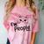 Ew People Introverts Stay Home Socially Awkward Comfort Color Blast T-Shirt Clay