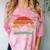 Ew People Retro Cat Cat Lover Introvert Comfort Color Blast T-Shirt Clay
