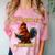 F-CAW-F I'm Reading Chicken Book Lover Introvert Meme Comfort Color Blast T-Shirt Clay