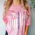 Family Nurse Practitioner Flag FNP Nursing Graduation Comfort Color Blast T-Shirt Clay