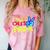 First Day Of School Shirt Peace Out Pre-K Graduation Kids So Comfort Color Blast T-Shirt Clay