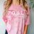 FOBI Fear Of Being Included Funny Introvert Comfort Color Blast T-Shirt Clay