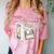 Never Forget VHS Tape Cassette Floppy Disk Nostalgia 80s 90s Comfort Color Blast T-Shirt Clay
