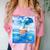 Frutiger Aero Aesthetic Tech Bubble Tea Boba Milktea Fishes Comfort Color Blast T-Shirt Clay Frutiger Aero Aesthetic Tech Bubble Tea Boba Milktea Fishes Comfort Color Blast T-Shirt Clay