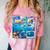 Frutiger Aero Retro Vibes Y2K Retro Grunge Comfort Color Blast T-Shirt Clay