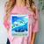 Frutiger Aero Skeuomorphism User Interface Nostalgia Premium Tri-Blend Comfort Color Blast T-Shirt Clay