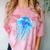 Frutiger Aero Y2K Jellyfish Comfort Color Blast T-Shirt Clay