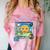 Frutiger Aero Y2K Meme Graphic 2000s Nostalgia Comfort Color Blast T-Shirt Clay Frutiger Aero Y2K Meme Graphic 2000s Nostalgia Comfort Color Blast T-Shirt Clay