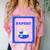 Fun Cute Introvert Cat Character With Wine Comfort Color Blast T-Shirt Clay