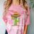 Fun High School College Graduate Humor Graduation Comfort Color Blast T-Shirt Clay