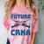 Future CRNA Nurse Anesthetist Student Nursing RN Graduation Comfort Color Blast T-Shirt Clay