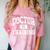 Future Doctor In Training Medical Med School MD Graduation Comfort Color Blast T-Shirt Clay