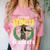 Future HBCU Graduation Shirt College Flossing Girl Tee Comfort Color Blast T-Shirt Clay