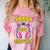 Gamer Girl Graduate Shirt Girls Kids Gamer Graduation Comfort Color Blast T-Shirt Clay