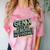 Gen X Lots Of Memories No Evidence Nostalgia Throwback Quote Premium Tri-Blend Comfort Color Blast T-Shirt Clay