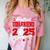 Girlfriend Of a 2025 Graduate Prom Graduation 25 VolleyBall Comfort Color Blast T-Shirt Clay