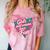 Girls Just Wanna Have Fun Retro 80s Nostalgia Night Out Comfort Color Blast T-Shirt Clay