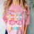Goodbye 1st Grade Graduation To Second Grade First Summer Comfort Color Blast T-Shirt Clay