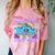 Goodbye School Hello Summer Last Day Of School Graduation Comfort Color Blast T-Shirt Clay