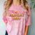 Graduate 2028 Class Of 2028 Senior Graduation Comfort Color Blast T-Shirt Clay