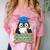Graduate Penguin Class Of 2025 Kids Graduation Comfort Color Blast T-Shirt Clay