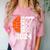 Graduate Senior Class Of 2024 Basketball Player Graduation Comfort Color Blast T-Shirt Clay