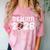 Graduate Senior Class Of 2026 Graduation American Football Comfort Color Blast T-Shirt Clay