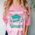 I Graduated Smart Graduation Student College University Comfort Color Blast T-Shirt Clay
