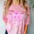 Graduation 2026 Senior 2026 Class Of 2026 Coquette Pink Girl Comfort Color Blast T-Shirt Clay