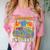 Graduation 2nd Grade Monster Truck Boys I Crushed Grad Comfort Color Blast T-Shirt Clay