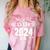 Graduation BS Class Of 2024 Grad Congratulations Graduate Comfort Color Blast T-Shirt Clay