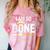 Graduation Class Of 2025 I Am So Done Graduation Comfort Color Blast T-Shirt Clay