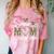 Graduation Class Of 2026 Senior Mom 2026 Comfort Color Blast T-Shirt Clay