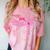 Graduation Class Of 2026 Senior 2026 Pink Bow Coquette Comfort Color Blast T-Shirt Clay