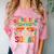 Graduation Cruise Squad 2025 Proud Sister Cruising Comfort Color Blast T-Shirt Clay