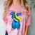 Graduation Dabbing 2018 Graduate Comfort Color Blast T-Shirt Clay