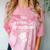 Graduation Pregnancy Announcement Shirt For Expectant Women Comfort Color Blast T-Shirt Clay