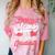 Graduation T Shirt For Mom Proud Mama Of 2018 Senior Tee Comfort Color Blast T-Shirt Clay